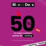 Black Days Akky: 50% de descuento en todos los planes de hosting