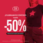 Rebajas C&A 25 Años: Hasta 50% de descuento