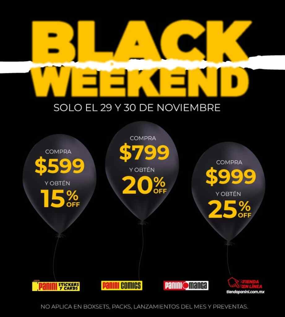 Black Weekend Panini Hasta 25 de descuento directo