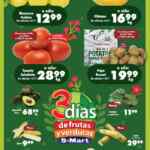 Ofertas S-Mart 3 días de frutas y verduras del 12 al 14 de noviembre 2024