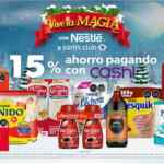 Promo Nestlé y Sam's Club la Magia de la Navidad: 15% de descuento adicional al pagar con Cashi