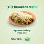 Platillos a $69 en La Casa de Toño al pedir por Uber Eats de miércoles a domingo