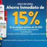 En Walmart 15% de descuento en compras de supermercado de $2,500 o más