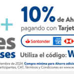 Cupón Walmart de 10% de descuento adicional + 12 meses sin intereses