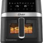 Freidora de aire digital Oster con recubrimiento Diamond Force con 10 programas automáticos baja de precio