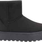 Botín invernal para mujer con forro de peluche y plataforma Pink by Price Shoes baja a un gran precio