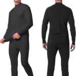 Ropa interior térmica para hombre conjunto de 2 piezas pantalón y camisa bajan de precio