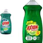 Combo Axion lavatrastes líquidos Axion Limón 1.4 L + lavatrastes líquido Axion Todo en Uno Poderoso en Plástico 1.1 L bajan de precio