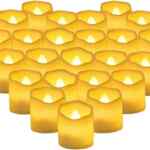Oferta flash: juego de 24 velas LED decorativas bajan a un gran precio