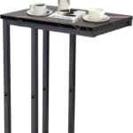 Mesa auxiliar lateral con rueditas baja a un gran precio con descuento adicional