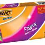 12 pack bolígrafos BIC Cristal Fashion de colores en su precio más bajo de menos de $4 por pluma