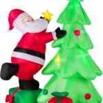 Inflable de Navidad con luces LED baja a un gran precio