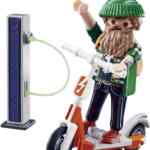 Set Playmobil hombre hipster con scooter eléctrico baja a un gran precio