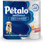 Servitoallas Pétalo con 3 rollos bajan a un excelente precio
