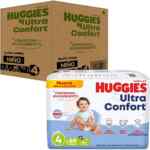Paquete de 180 pañales Huggies Ultra Confort Niño Etapa 4 baja a un gran precio