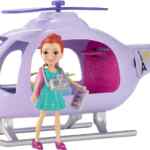 Muñeca Polly Pocket set Helicóptero de Aventuras en su precio más bajo