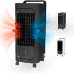 Calefactor y enfriador eléctrico con control remoto baja a su menor precio
