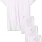 4 pack playera ropa interior Fruit of the Loom cuello en V 100% algodón baja a un gran precio