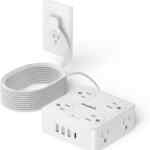 Oferta flash: multicontacto con protección de sobretensiones con 8 entradas, 3 USB y 1 USB-C