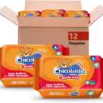 12 pack toallitas húmedas Chicolastic Classic con 120 piezas c/u bajan a un gran precio
