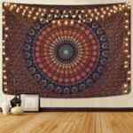 Tela decorativa con diseño bohemio baja a su menor precio