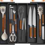 Organizador de utensilios de cocina expandible baja a su menor precio
