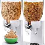 Dispensador de cereales con 2 compartimentos baja a su menor precio
