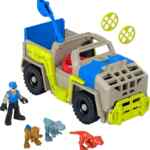 Juguete Imaginext Jurassic World vehículo rastreador de dinosaurios baja a su menor precio
