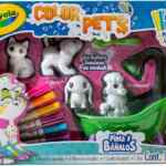 Juguete de manualidades Crayola Color Pets mascotas pintables y lavables bajan a su menor precio