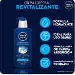 Crema humectante para hombres Nivea Men Revitalizante 500 ml a un precio buenísimo
