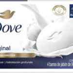 4 pack jabón Dove Original de nuevo disponible a un excelente precio