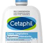 Cetaphil crema limpiadora espumosa hidratante para pieles sensibles baja a su menor precio