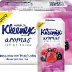 6 sella pack pañuelos faciales Kleenex Aromas bajan de precio