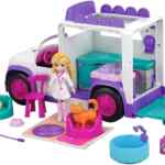 Muñeca Polly Pocket set de juego Hospital Móvil de Animalitos baja a un excelente precio