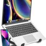 Soporte portátil y plegable 2 en 1 para laptop y celular baja a su menor precio