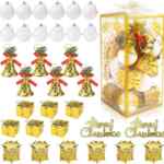 Juego de 32 adornos navideños para arbolito o decoración bajan a un gran precio