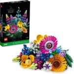 Set de construcción Lego Icons Botanical Collection ramo de flores silvestres baja a su menor precio