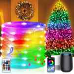 Tira de luces LED inteligentes multicolor de 10m aptas para interior y exterior a un precio bajísimo