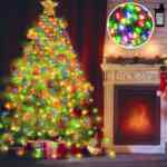 Luces navideñas de colores para arbolito de Navidad con 400 LEDs baja a un gran precio