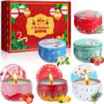 6 pack velas aromáticas navideñas bajan a su menor precio