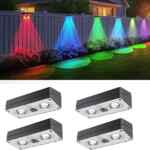Juego de 4 luces LED para exteriores quedan a un muy buen precio