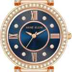 Oferta flash: reloj de pulsera para mujer Anna Klein oro rosa con brillantes baja a un excelente precio