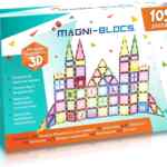 Juego didáctico Magni-Blocs con 105 bloques magnéticos en 3D bajan a su menor precio