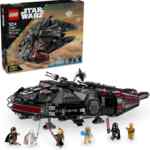 Set de construcción Lego Star Wars nave Dark Falcon con 6 mini figuras baja a su menor precio