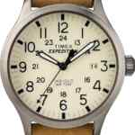 Reloj para hombre Timex Expedition Scout con correa de piel baja a un excelente precio