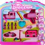 Set de juguete Mini Barbie Land con 4 muñecas y 4 vehículos baja a su menor precio