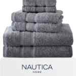 Oferta flash: juego de 6 toallas de baño Nautica Home bajan a su menor precio