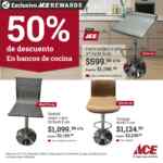 50% de descuento en bancos altos de cocina en Ace Hardware