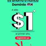 Dominios .mx a sólo $1 el primer año en Akky
