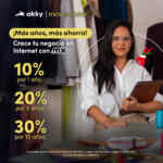 En Akky hasta 30% de descuento en dominios .mx